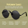 PupLennon Shades for Pets – Stylish UV Protection Sunglasses - Tilting Heads