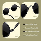 PupLennon Shades for Pets – Stylish UV Protection Sunglasses - Tilting Heads