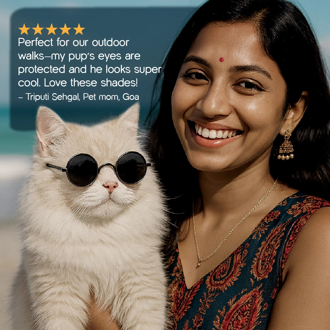 PupLennon Shades for Pets – Stylish UV Protection Sunglasses