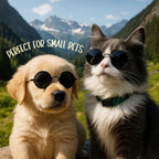 PupLennon Shades for Pets – Stylish UV Protection Sunglasses - Tilting Heads