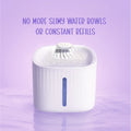 SmartSip Fountain for Cats | Continuous Water Flow | Electric Powered - Tilting Heads