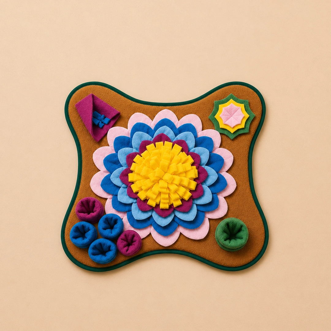 SnuffleBloom Mat | Treat-Hunting Snuffle Mat For Dogs