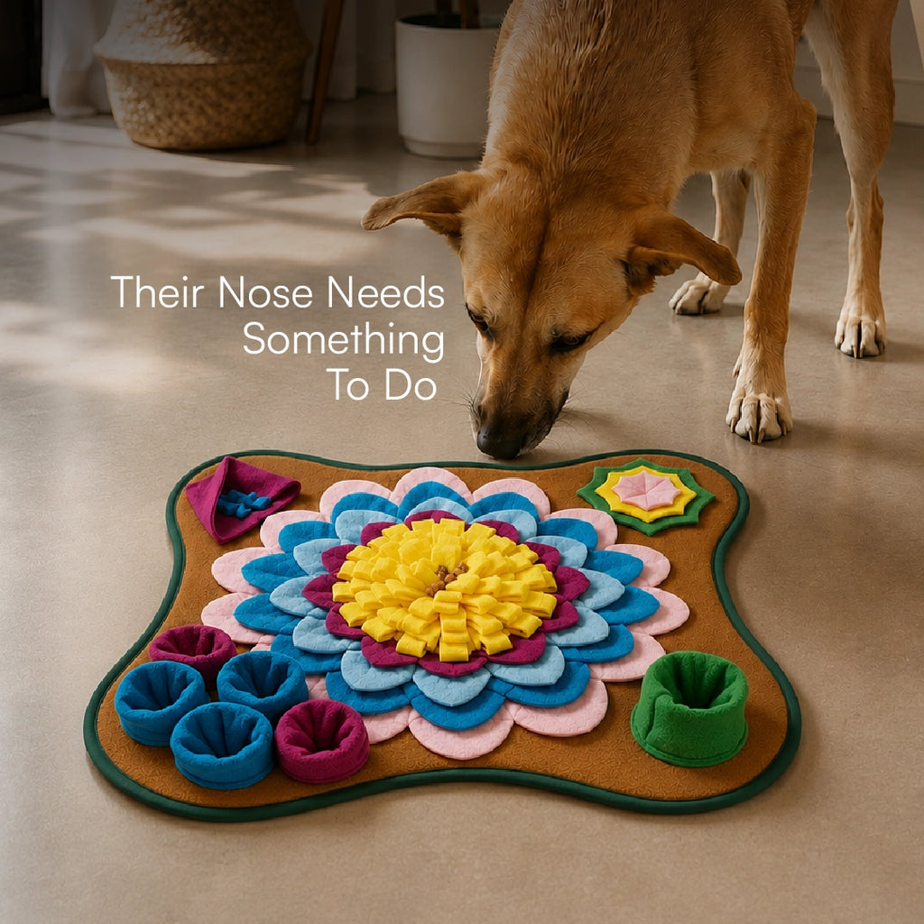SnuffleBloom Mat | Treat-Hunting Snuffle Mat For Dogs