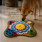 SnuffleBloom Mat | Treat-Hunting Snuffle Mat For Dogs