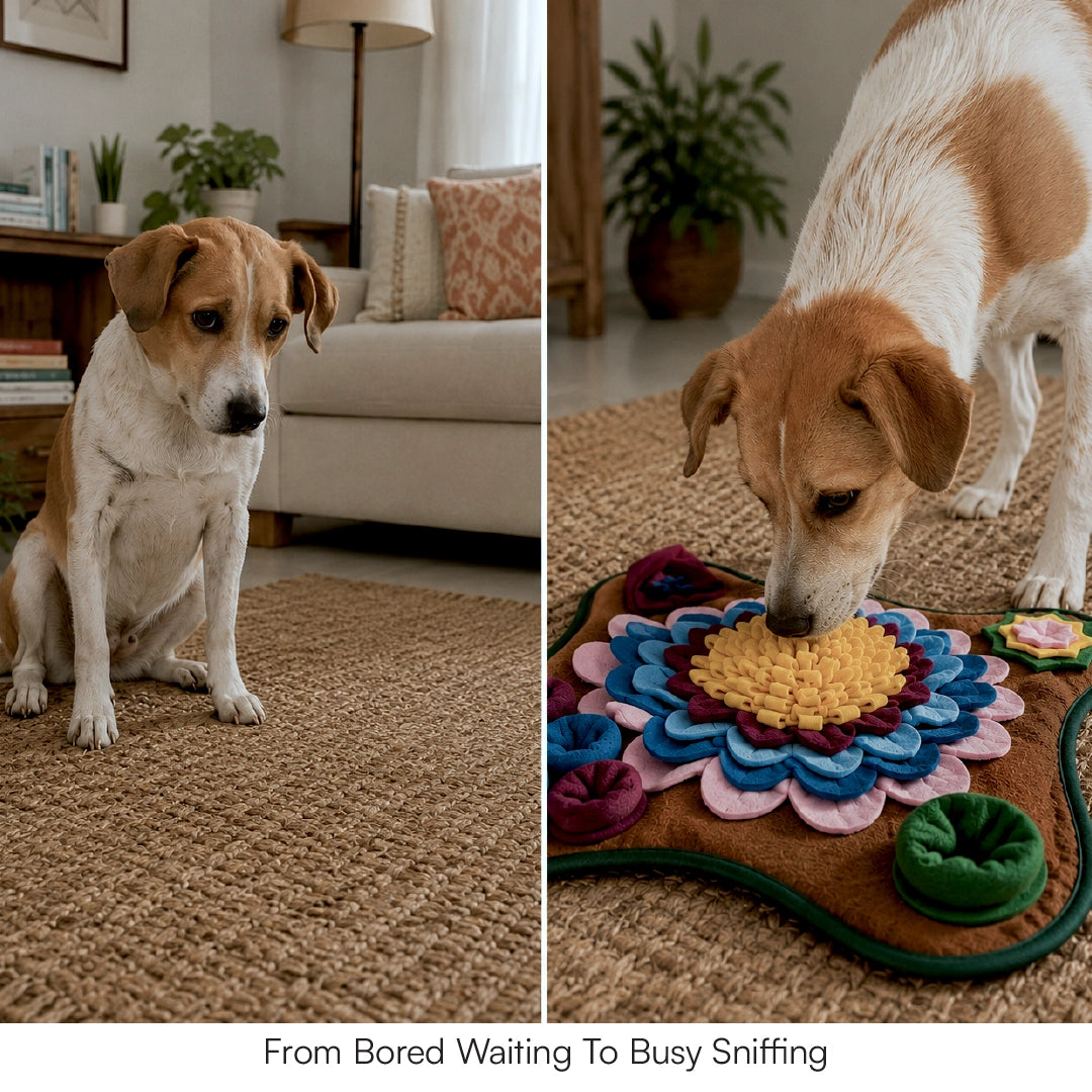 SnuffleBloom Mat | Treat-Hunting Snuffle Mat For Dogs