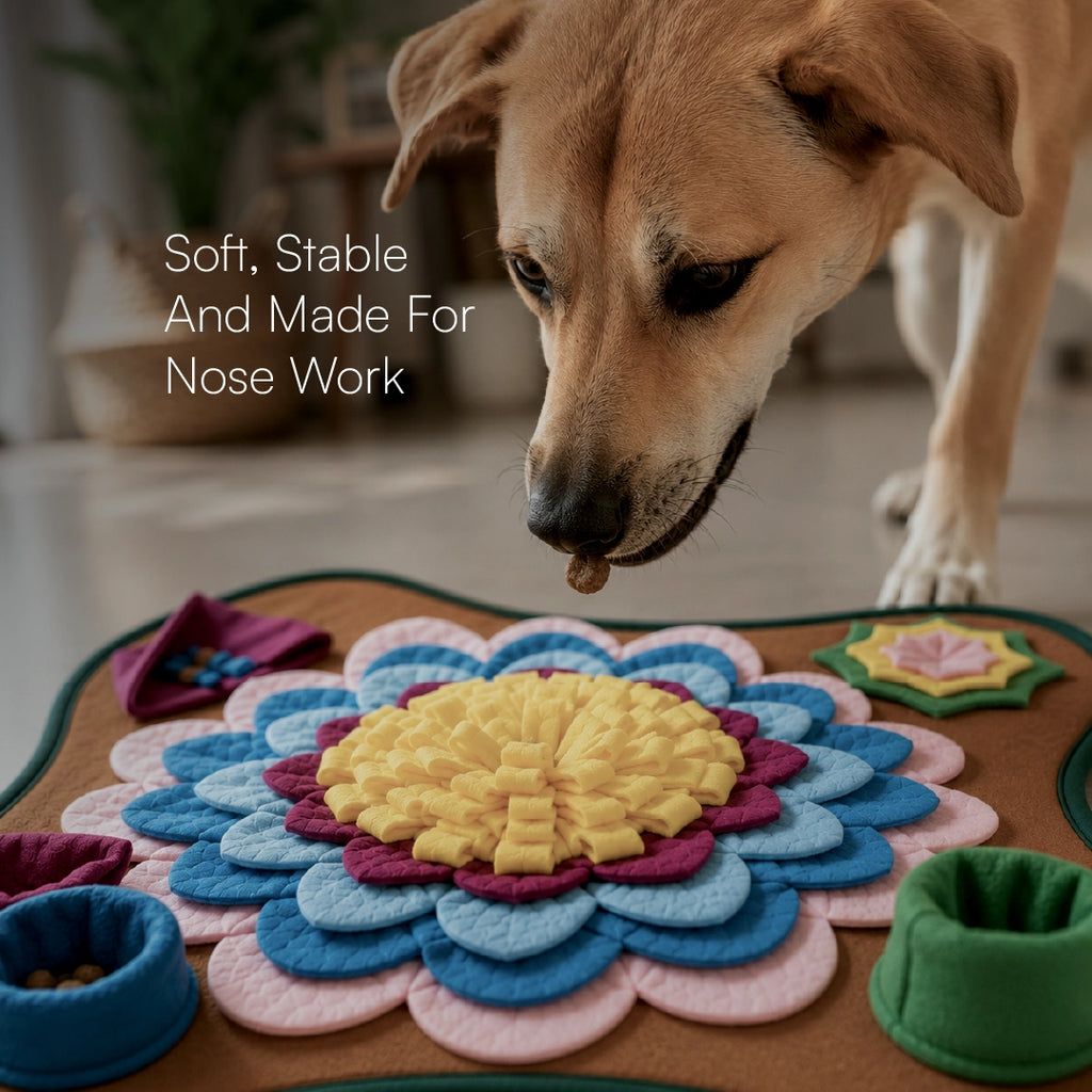 SnuffleBloom Mat | Treat-Hunting Snuffle Mat For Dogs
