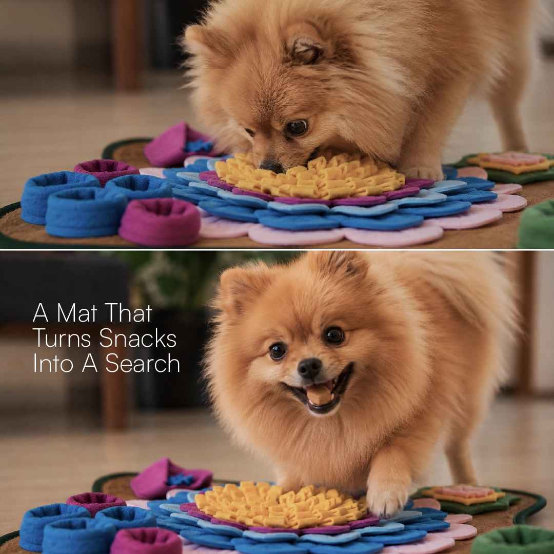 SnuffleBloom Mat | Treat-Hunting Snuffle Mat For Dogs