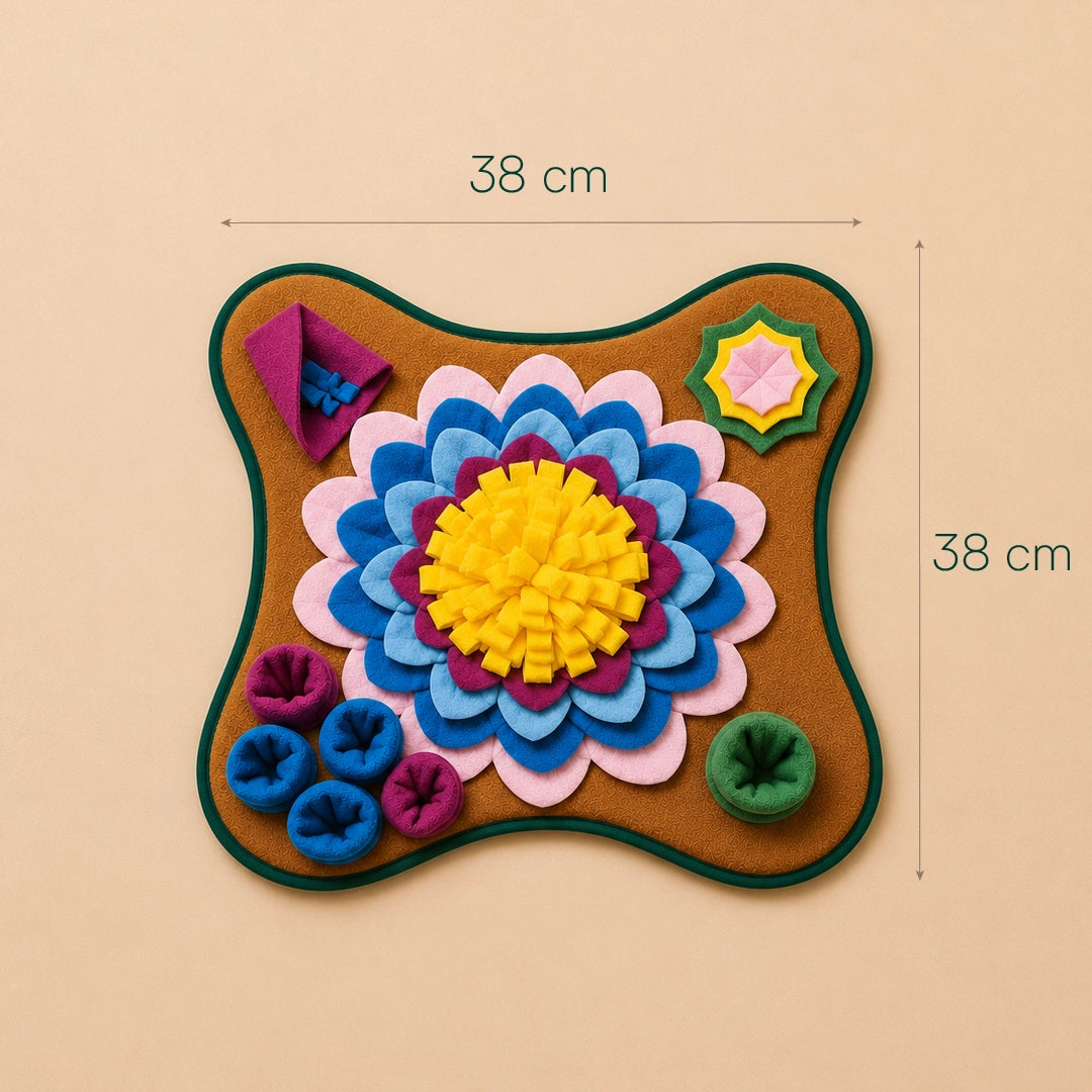 SnuffleBloom Mat | Treat-Hunting Snuffle Mat For Dogs