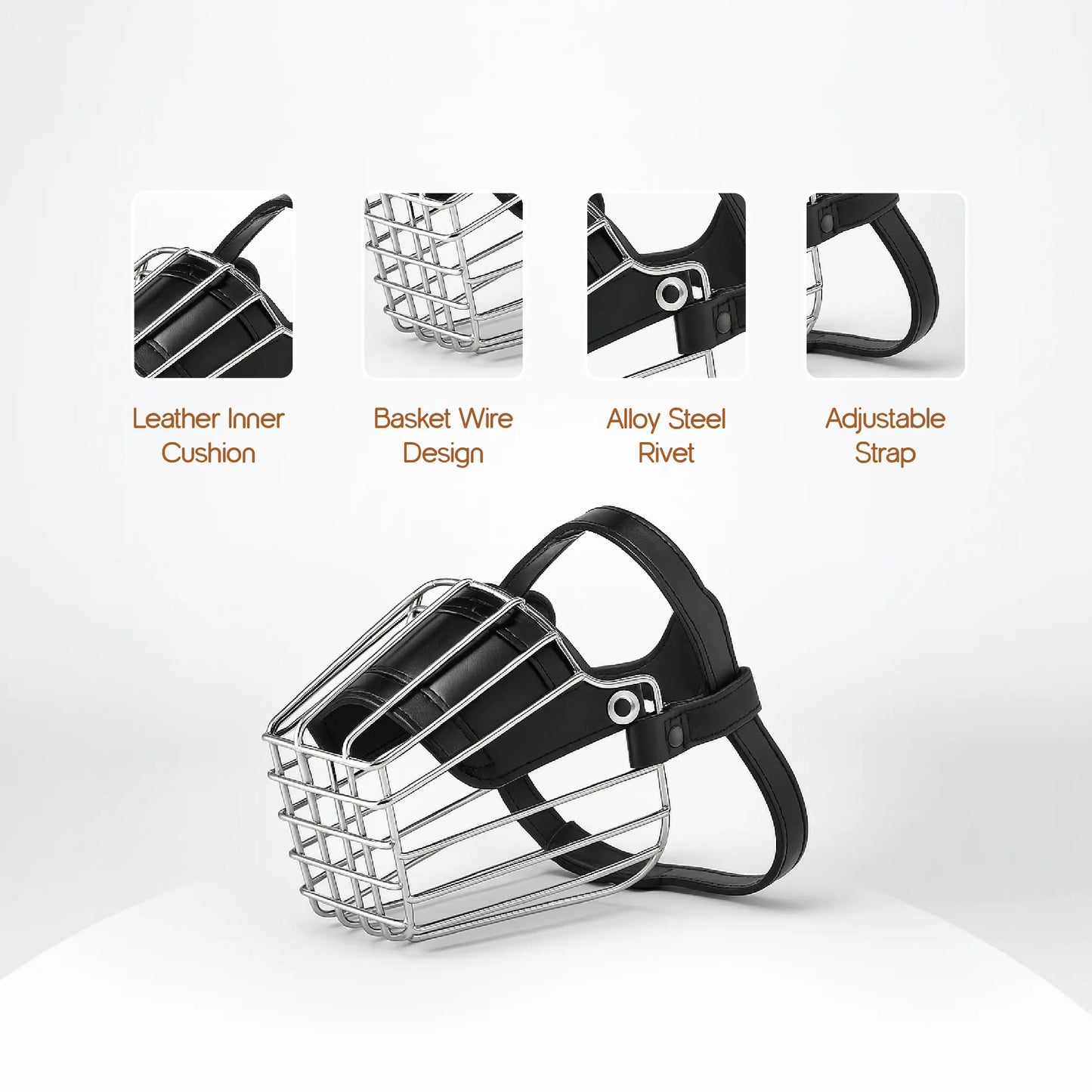 Snout Guard Pro | Comfortable | Adjustable | Durable Muzzle