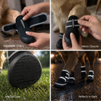 SnugSole Boots | Dog Boots for Hot Pavement | Anti-Slip Paw Protection