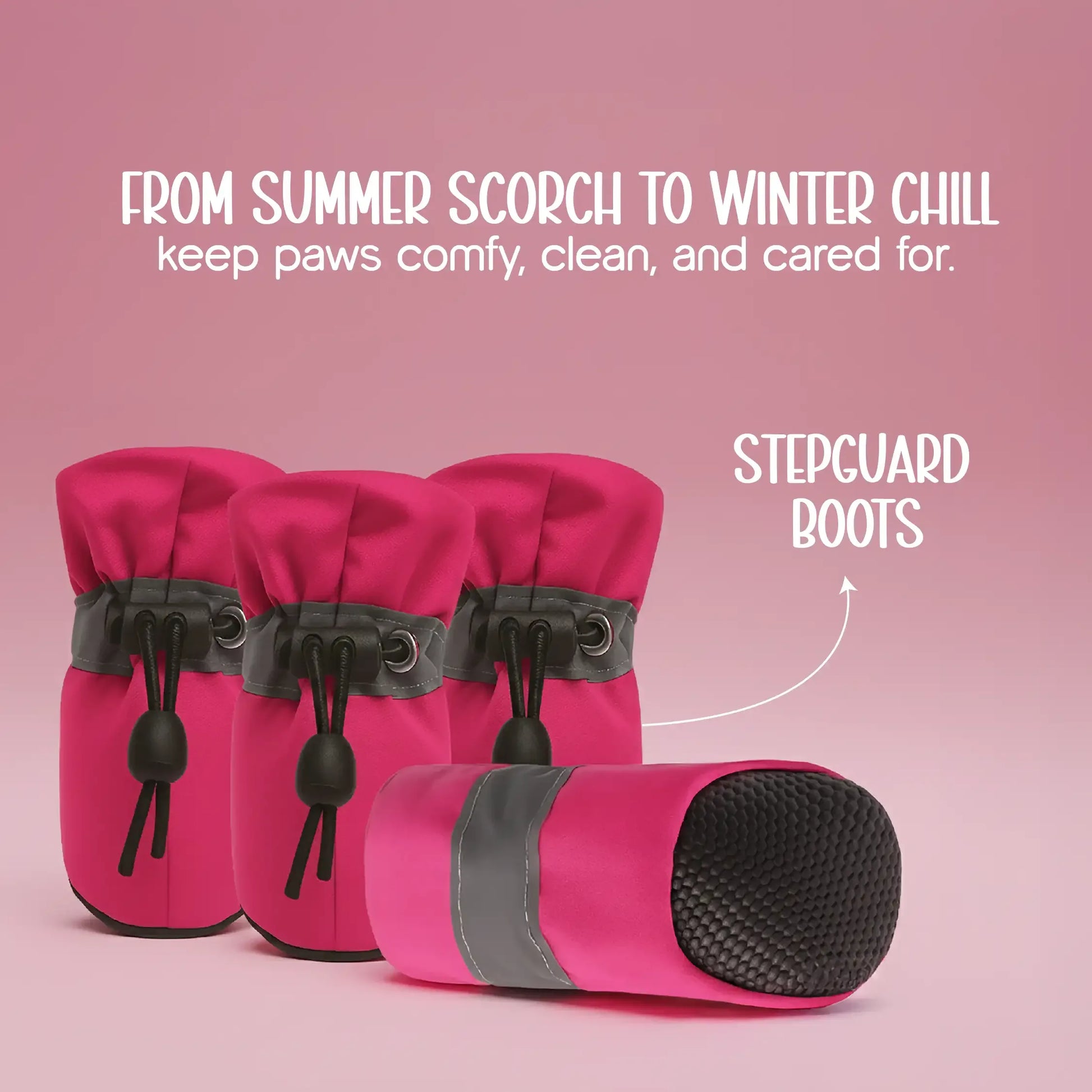 StepGuard Pet Boots – Soft Fit, Steady Grip & Daily Paw Protection - Tilting Heads