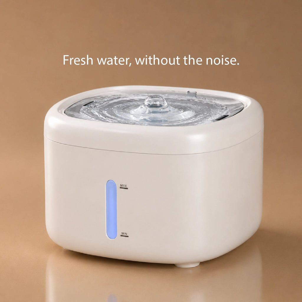 StillSpring Fountain | Pet Water Fountain for Cats & Small Dogs | Quiet Flow Hydration System