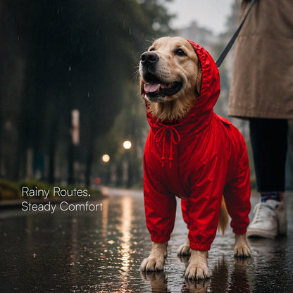 StormGuard Jacket | Dog Raincoat | For Breezy Walks in Rainy Weather
