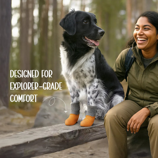 TenderTrek Silicone Boots | Waterproof, Anti-Slip, Comfy Fit