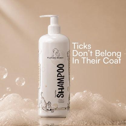 Tick & Flea Dog & Cat Shampoo - Tilting Heads