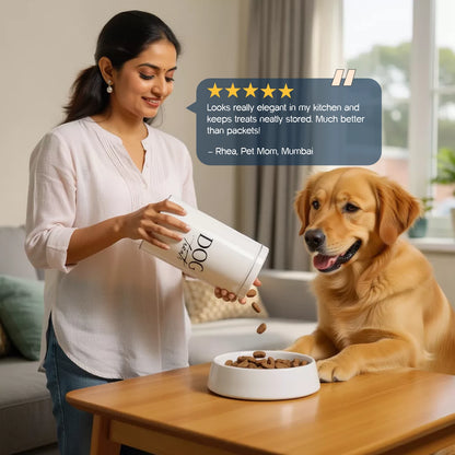 Goodies Container – Stylish Storage Jar for Pet Treats