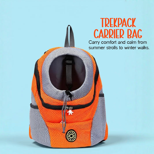 TrekPack Pet Carrier Bag – All-Season Comfort & Secure Carry