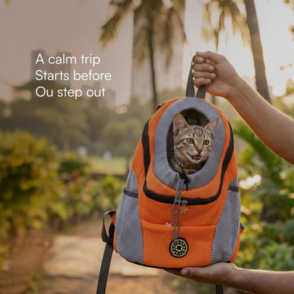 TrekPack Pet Carrier Bag – All-Season Comfort & Secure Carry