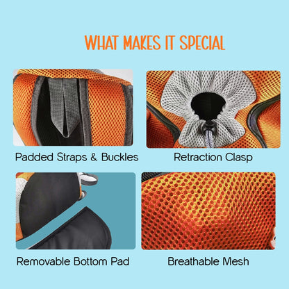 TrekPack Pet Carrier Bag – All-Season Comfort & Secure Carry