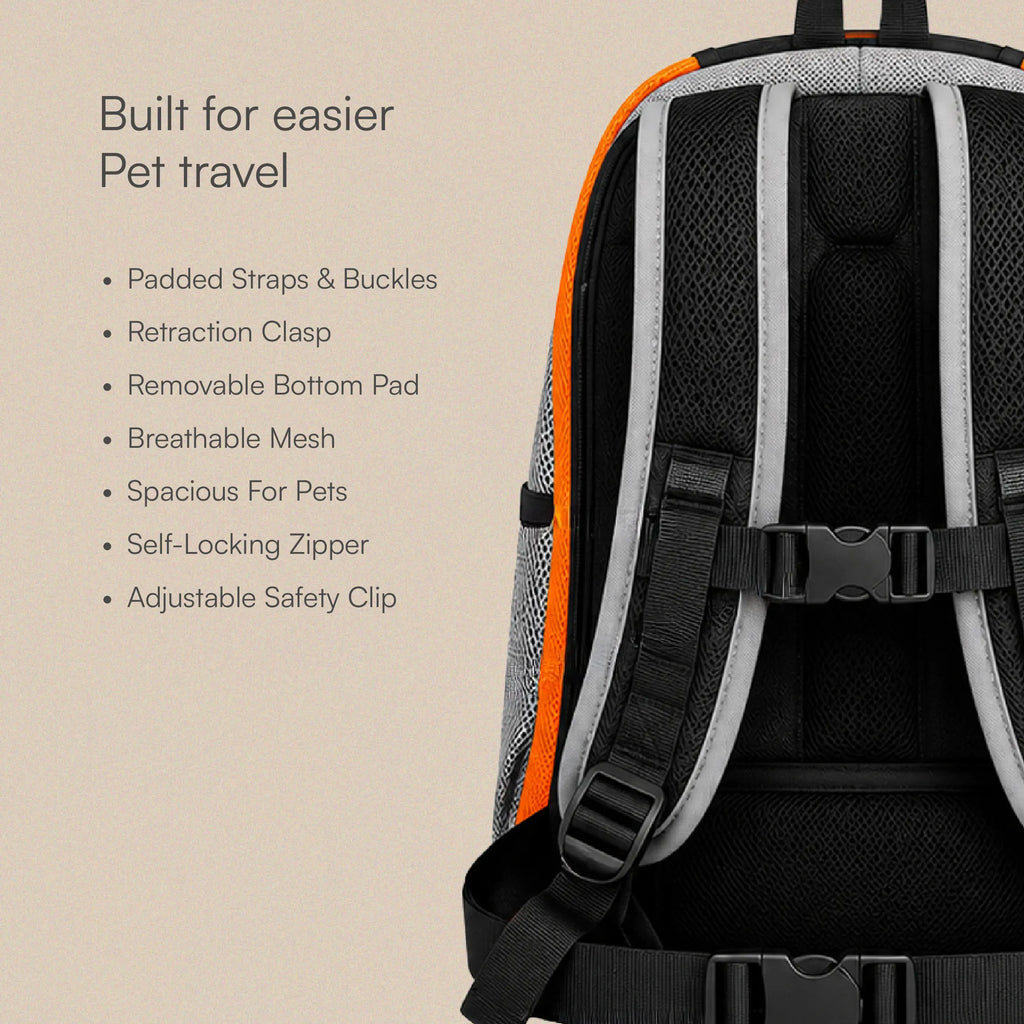 TrekPack Pet Carrier Bag – All-Season Comfort & Secure Carry