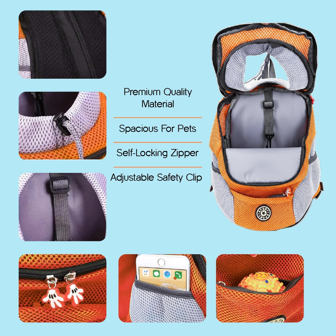 TrekPack Pet Carrier Bag – All-Season Comfort & Secure Carry