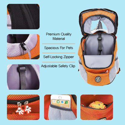 TrekPack Pet Carrier Bag – All-Season Comfort & Secure Carry