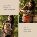 TrekPack Pet Carrier Bag – All-Season Comfort & Secure Carry