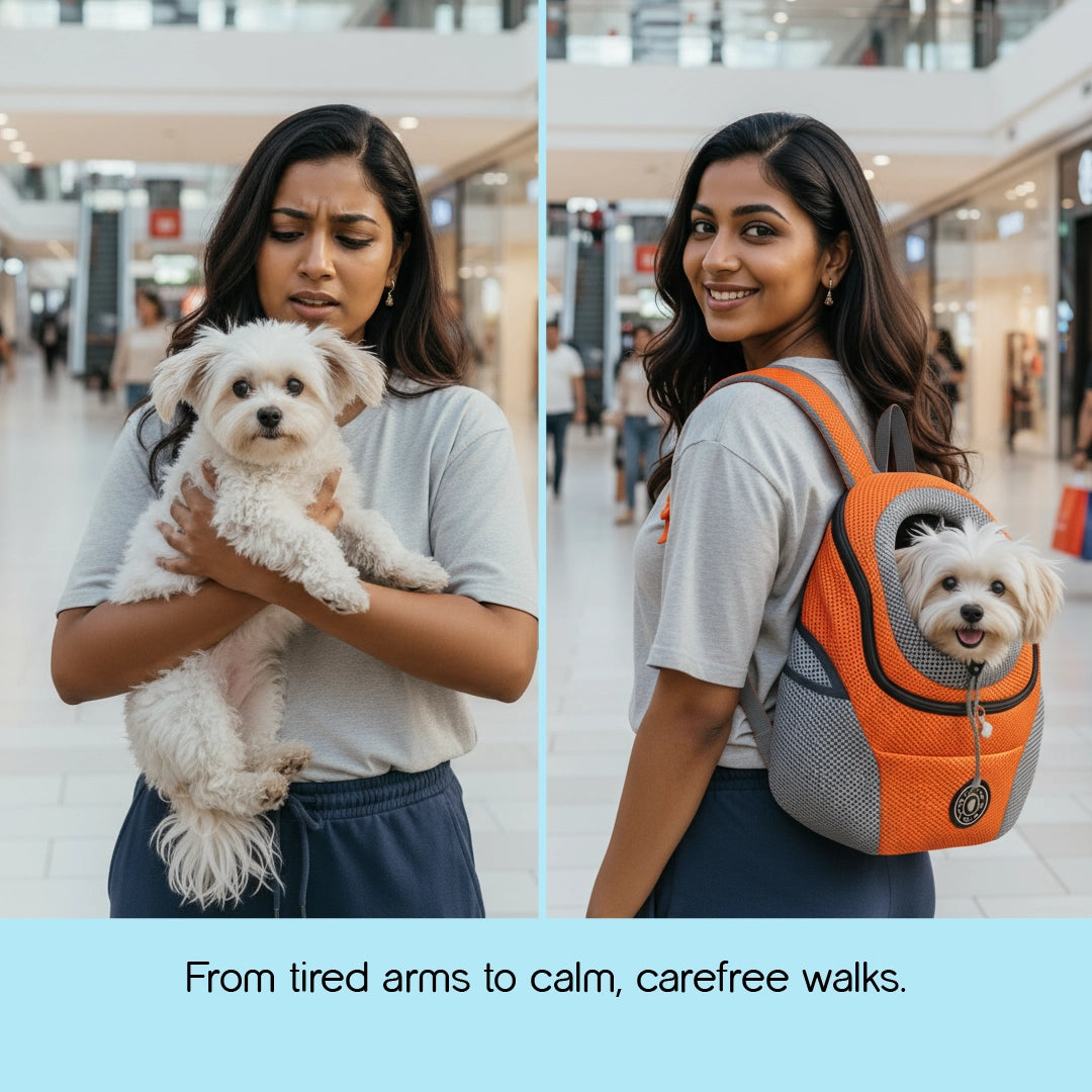 TrekPack Pet Carrier Bag – All-Season Comfort & Secure Carry