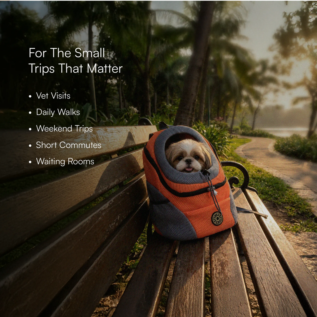 TrekPack Pet Carrier Bag – All-Season Comfort & Secure Carry
