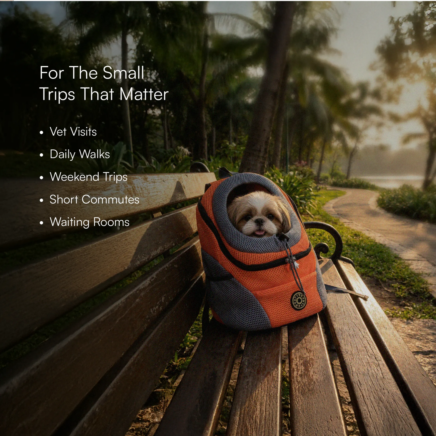 TrekPack Pet Carrier Bag – All-Season Comfort & Secure Carry