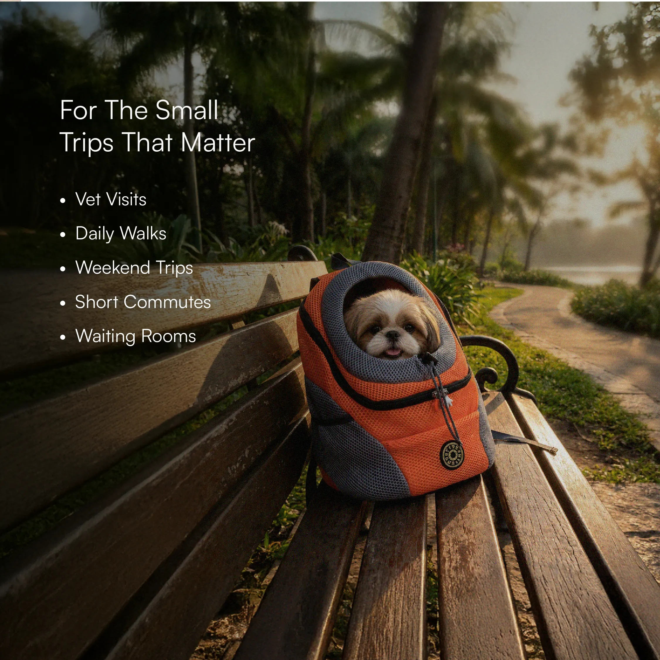 TrekPack Pet Carrier Bag – All-Season Comfort & Secure Carry