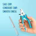 Trimzy Nail Cutter & Filer for Pets - Tilting Heads