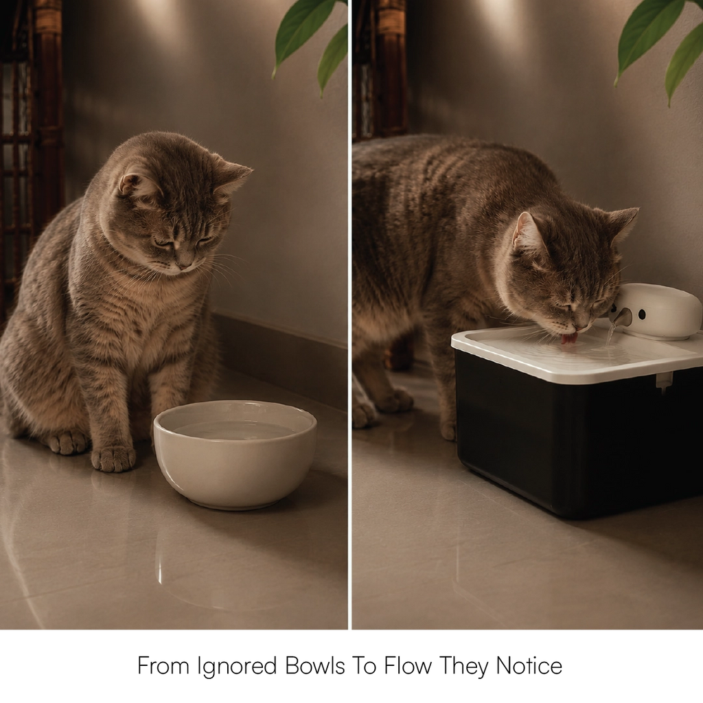 TrunkFlow Fountain | Smart Rechargeable Cat Fountain