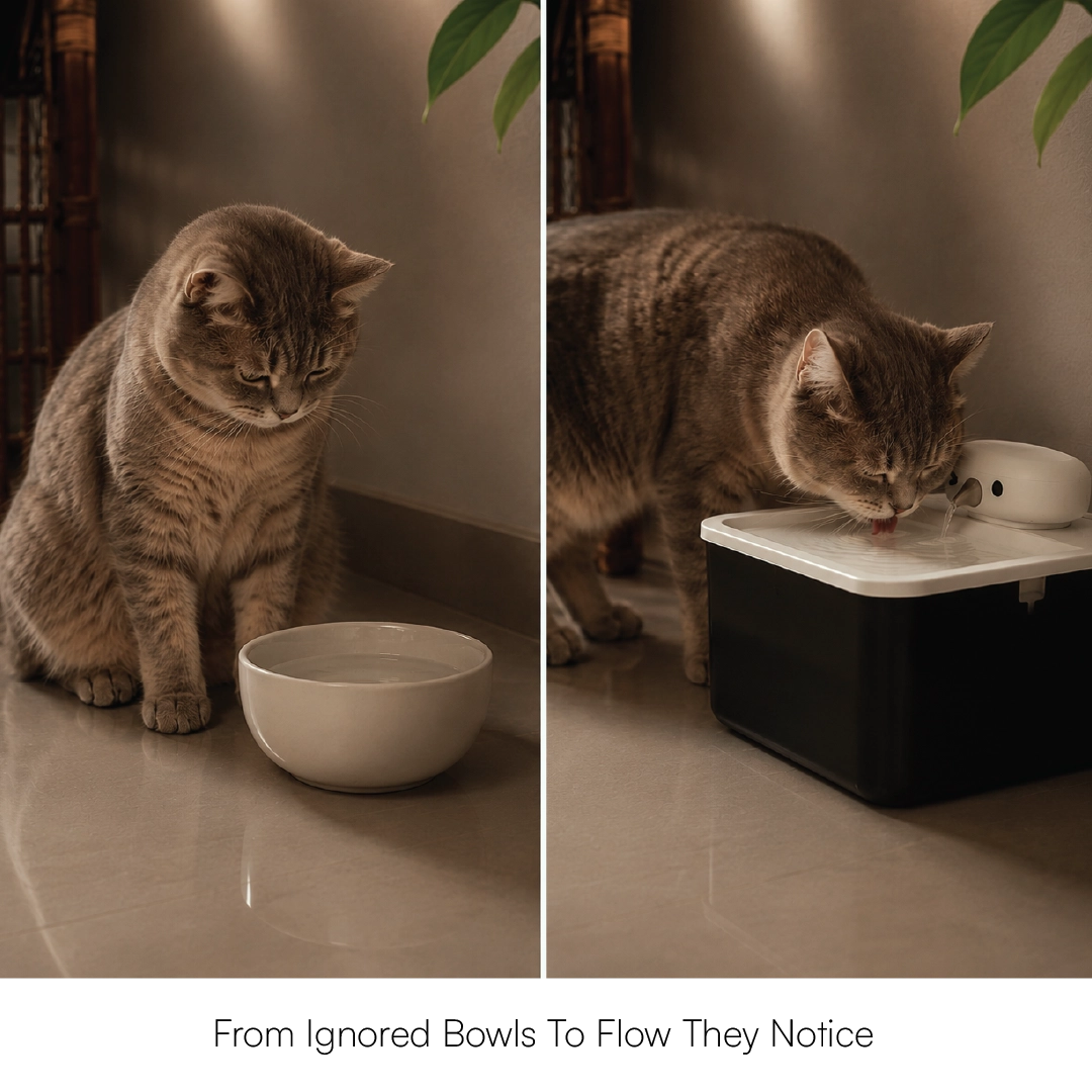 TrunkFlow Fountain | Smart Rechargeable Cat Fountain