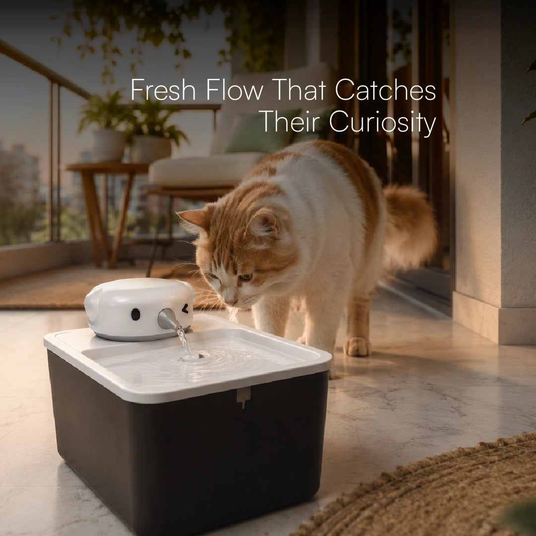 TrunkFlow Fountain | Smart Rechargeable Cat Fountain