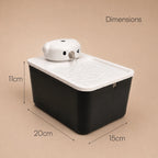 TrunkFlow Fountain | Smart Rechargeable Cat Fountain