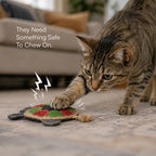 TurtleChew Toy Organic Jute Chew & Tug Toy For Dogs & Cats