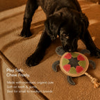 TurtleChew Toy Organic Jute Chew & Tug Toy For Dogs & Cats
