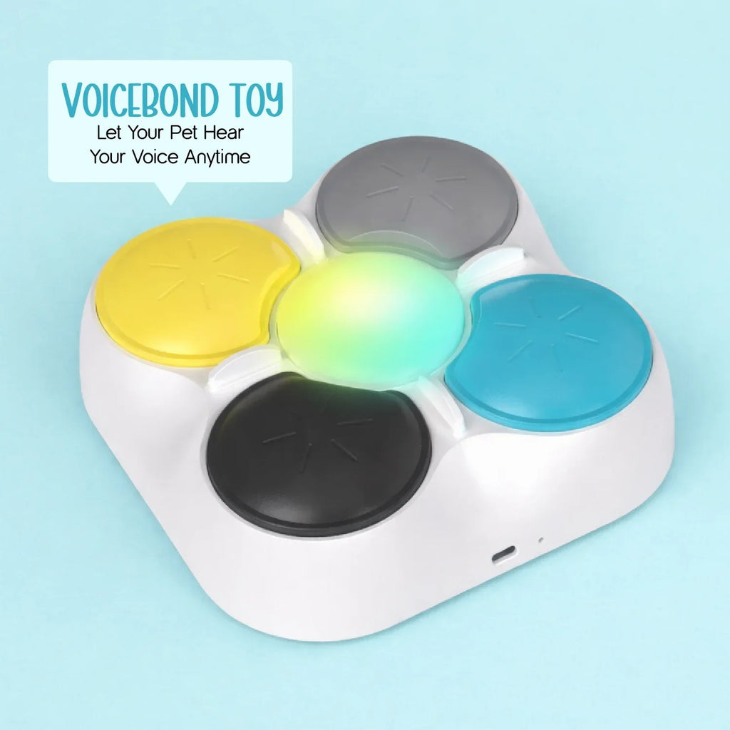 VoiceBond Toy – Interactive Recordable Voice Toy for Pets