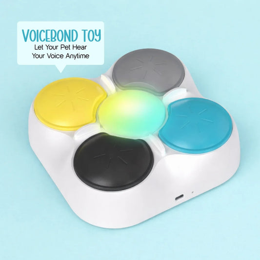VoiceBond Toy – Interactive Recordable Voice Toy for Pets