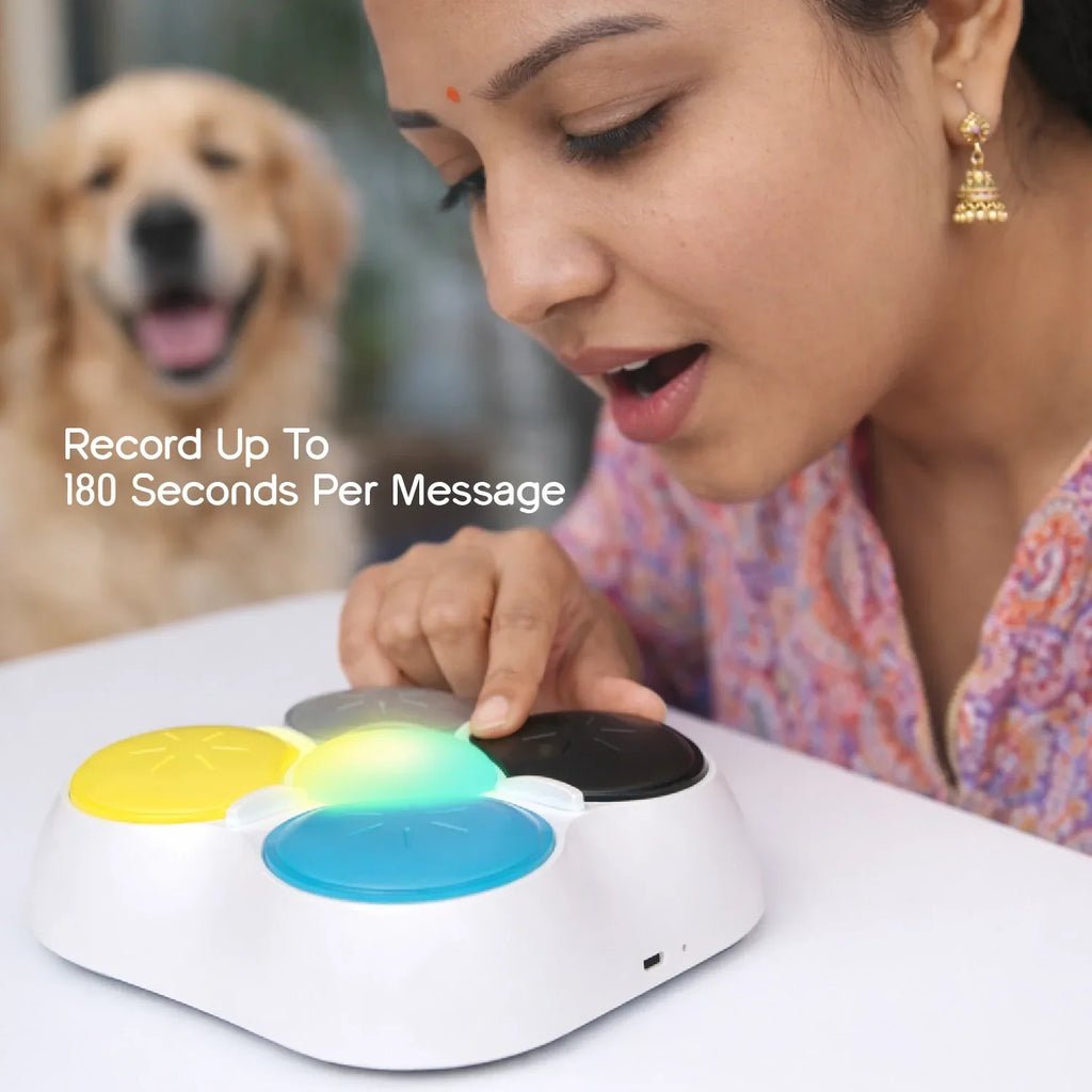 VoiceBond Toy – Interactive Recordable Voice Toy for Pets