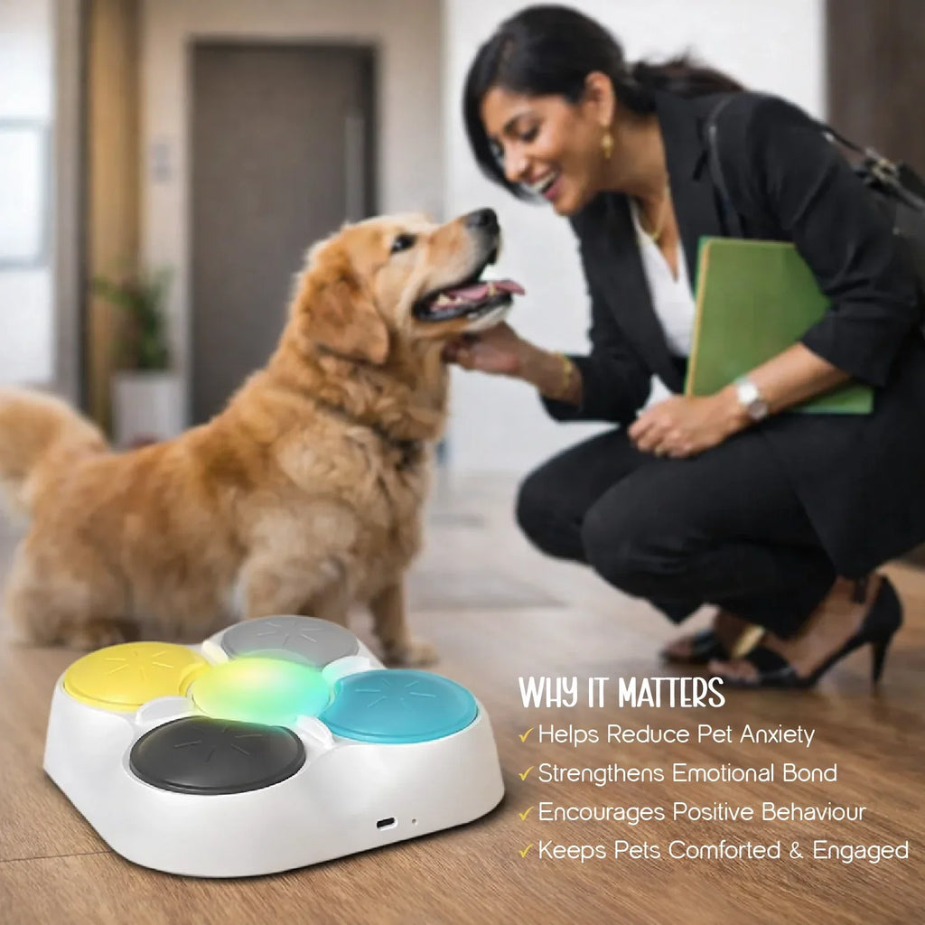 VoiceBond Toy – Interactive Recordable Voice Toy for Pets
