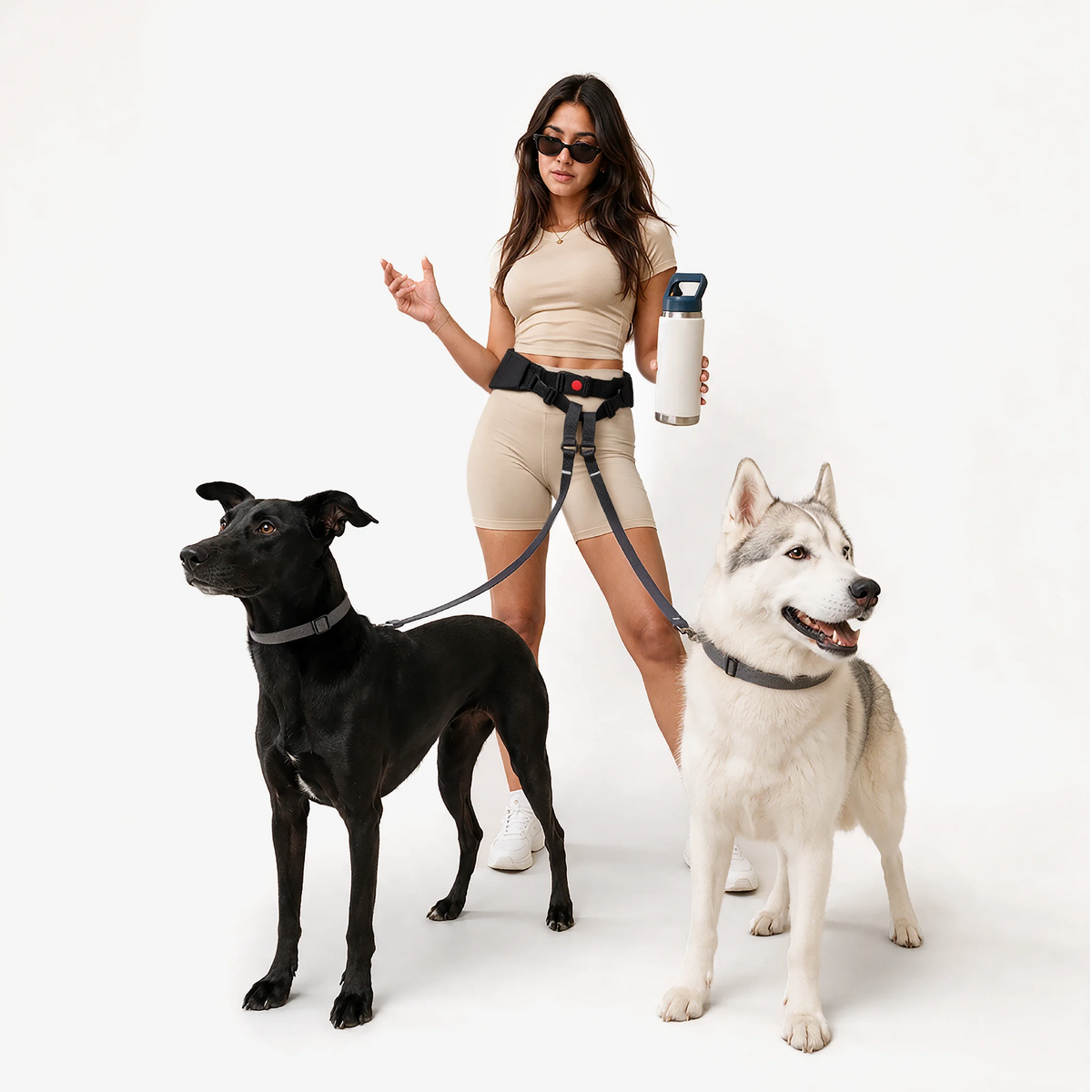 Hands-Free Dog Belt - Unisex