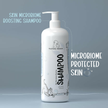 Skin Microbiome Boosting Dog Shampoo - Tilting Heads.