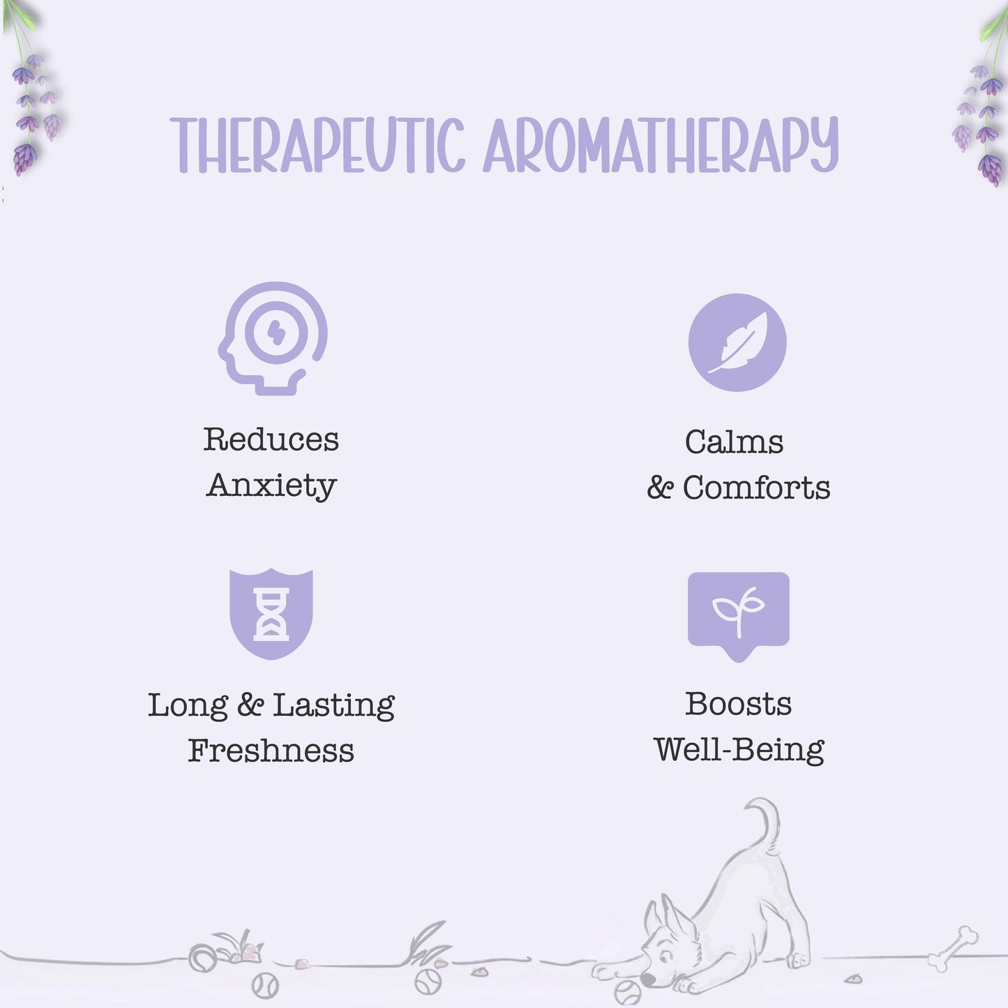 Therapeutic Aromatherapy Dog Shampoo - Tilting Heads.
