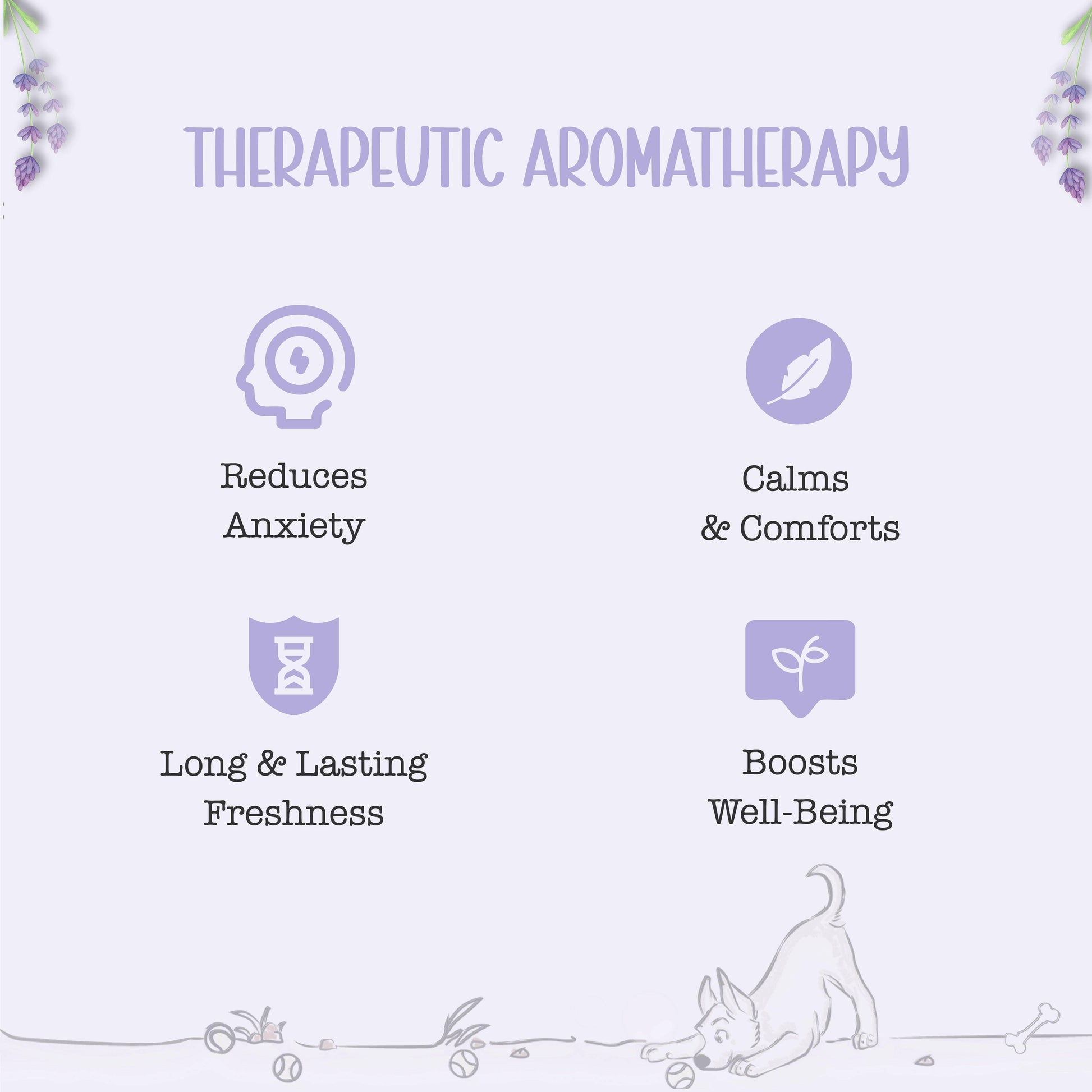 Therapeutic Aromatherapy Dog Shampoo - Tilting Heads.