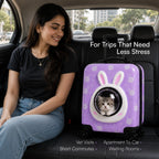 Wander Whiskers | Suitcase-Style Pet Carrier | Air-Comfy Travel