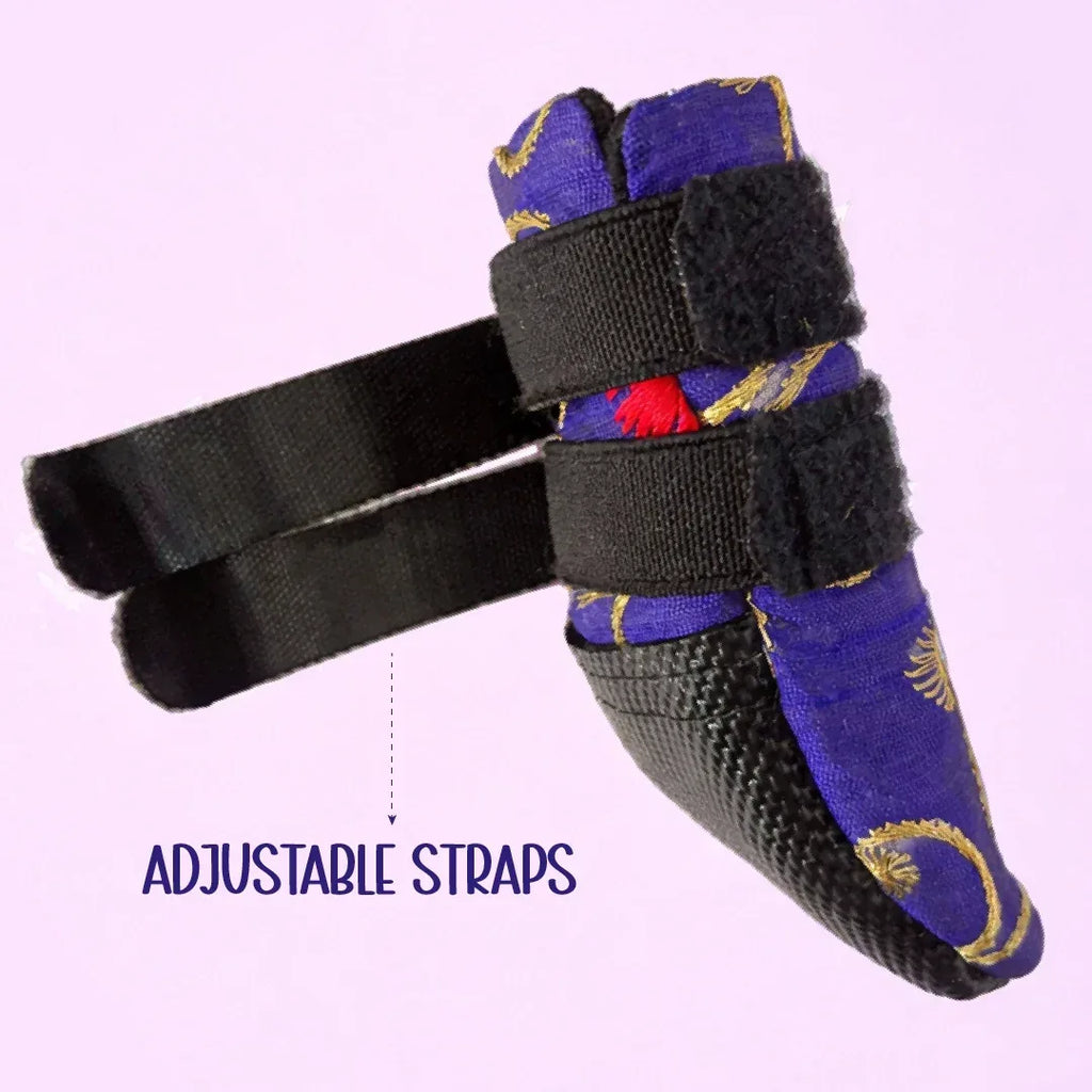 Woven Boots – Wedding & Festive Wear for Stylish Dogs - Tilting Heads