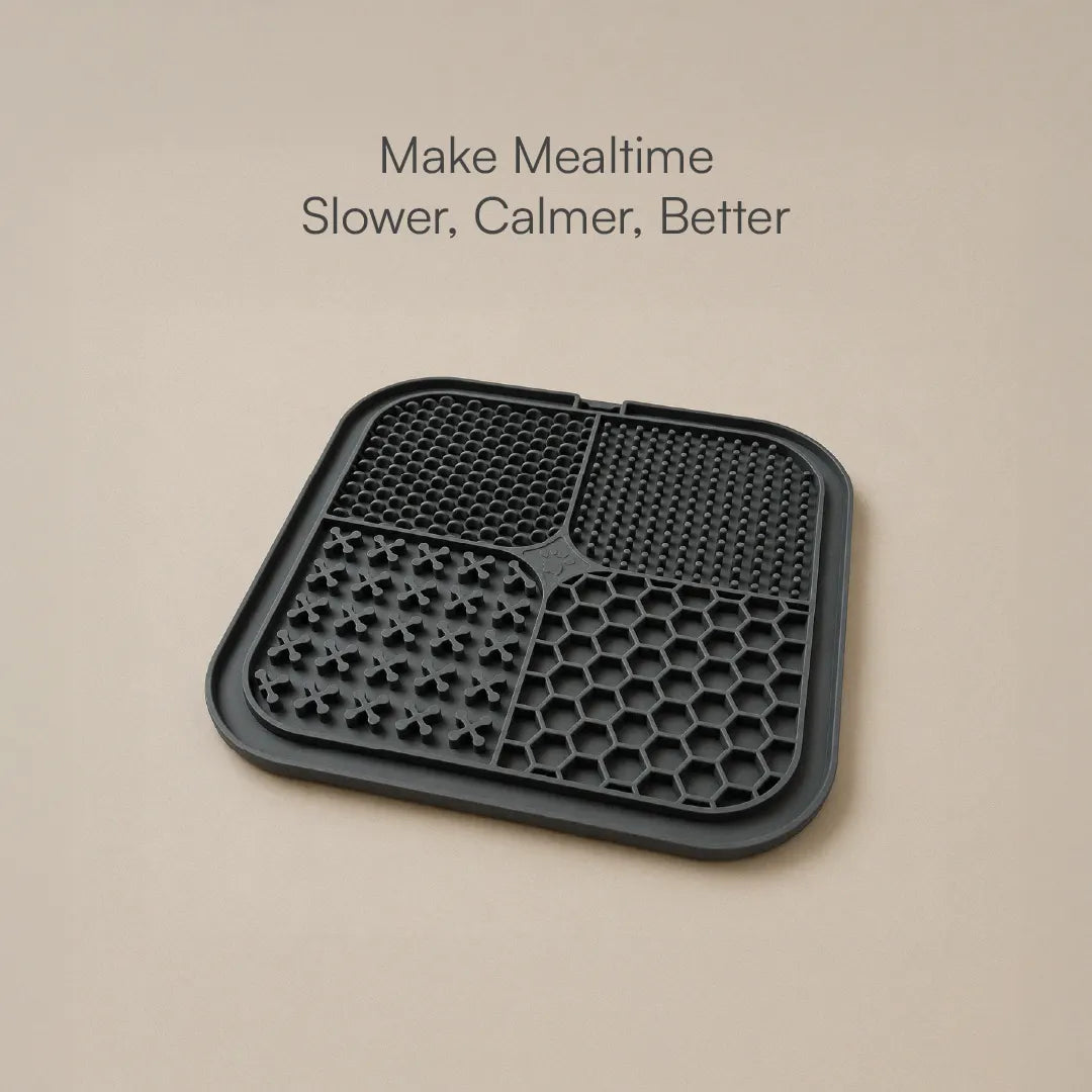 ZenLick Dog Food Mat – Slow Feeder & Anxiety Relief Tool