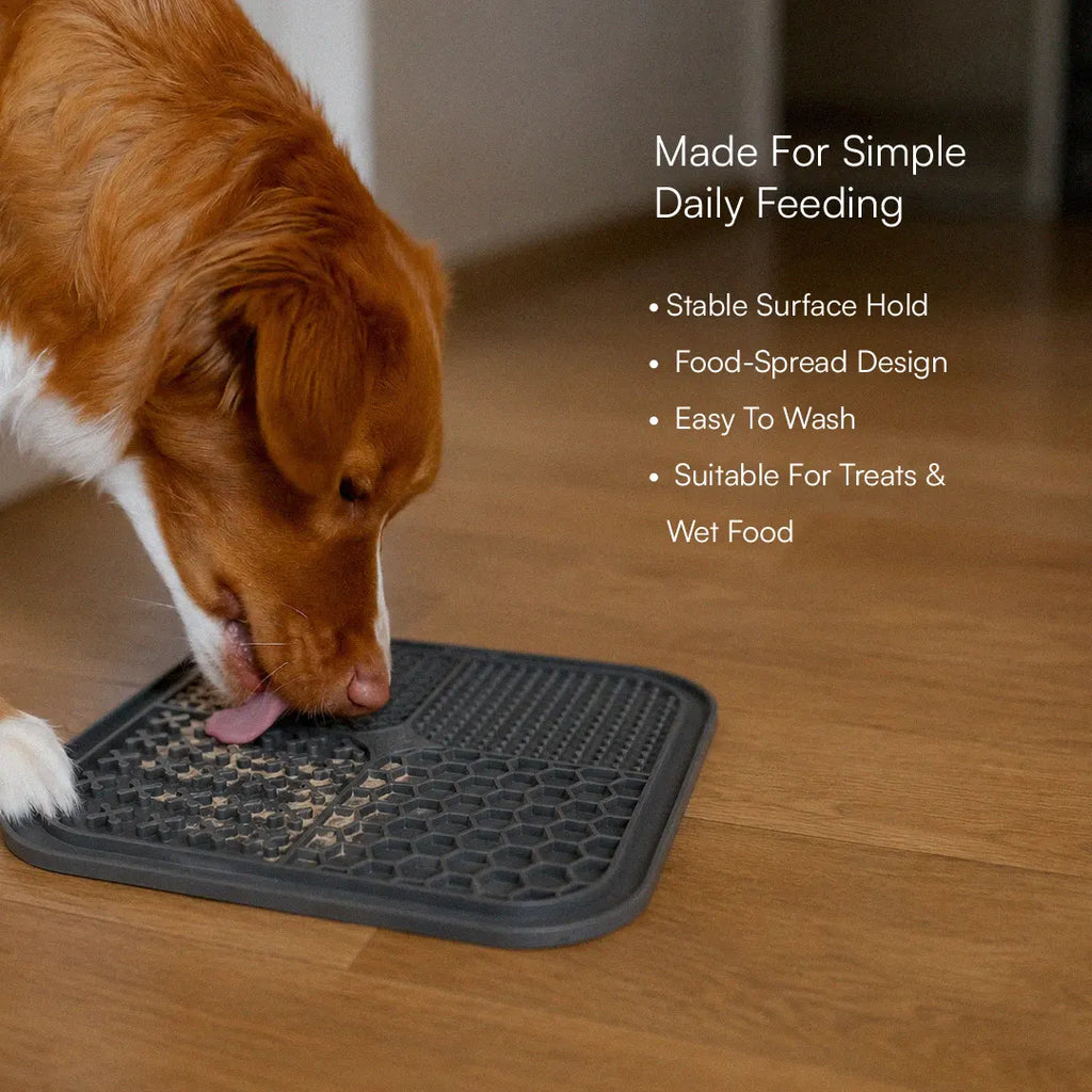 ZenLick Dog Food Mat – Slow Feeder & Anxiety Relief Tool
